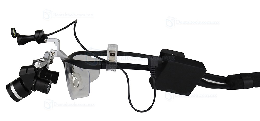 YWJ-MG11U Lupa binoculare dental lupa m&eacute;dica ergon&oacute;micas de aumento ajustable con LED